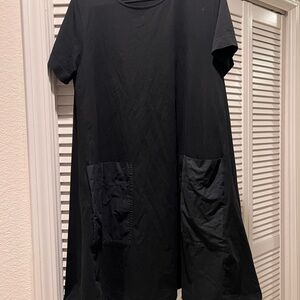 COS Black Dress with Pockets